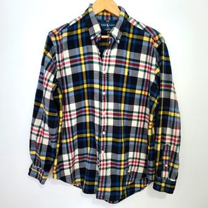 Ralph Lauren Plaid Cotton Flannel